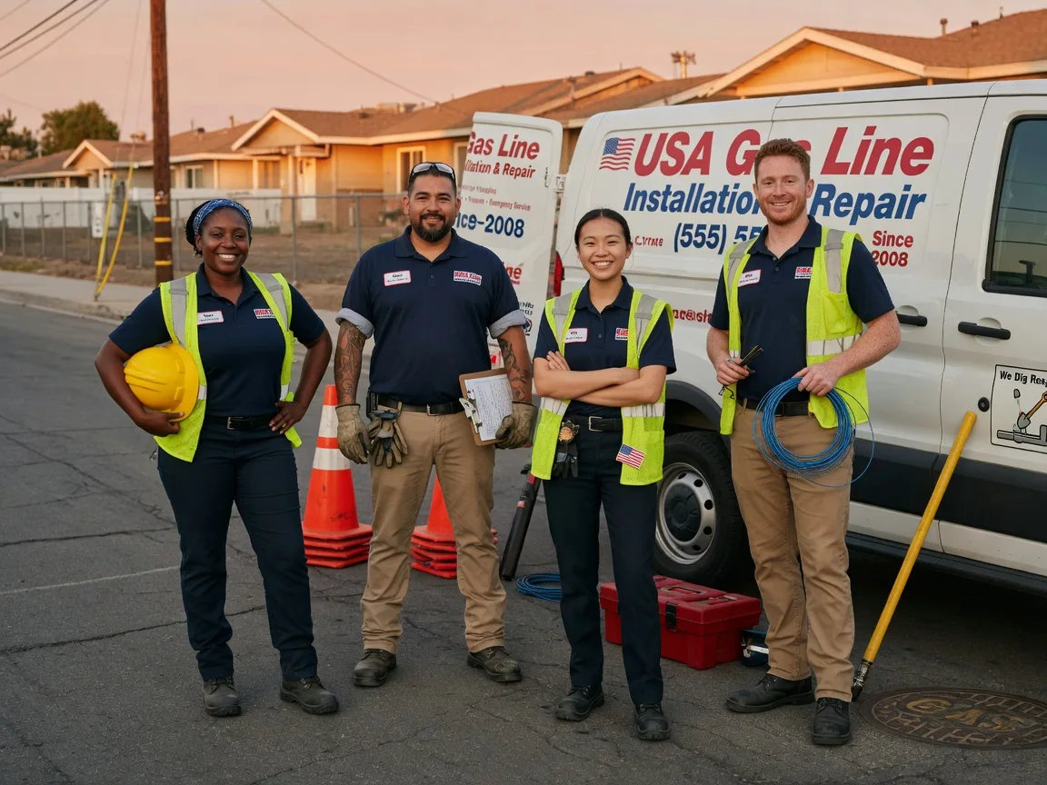 Gas Line Installation company in Masonville, IA